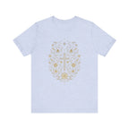 Floral Cross Tee | Christian Faith T-Shirt, Botanical Religious Design