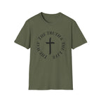 The Truth & The Life Cross T-Shirt | Christian Faith Tee