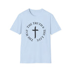 The Truth & The Life Cross T-Shirt | Christian Faith Tee