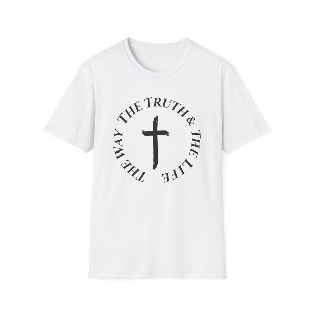 The Truth & The Life Cross T-Shirt | Christian Faith Tee