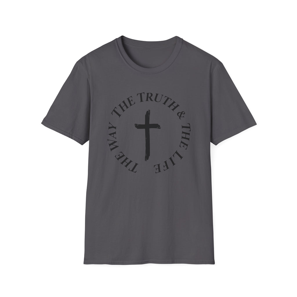 The Truth & The Life Cross T-Shirt | Christian Faith Tee