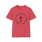 The Truth & The Life Cross T-Shirt | Christian Faith Tee