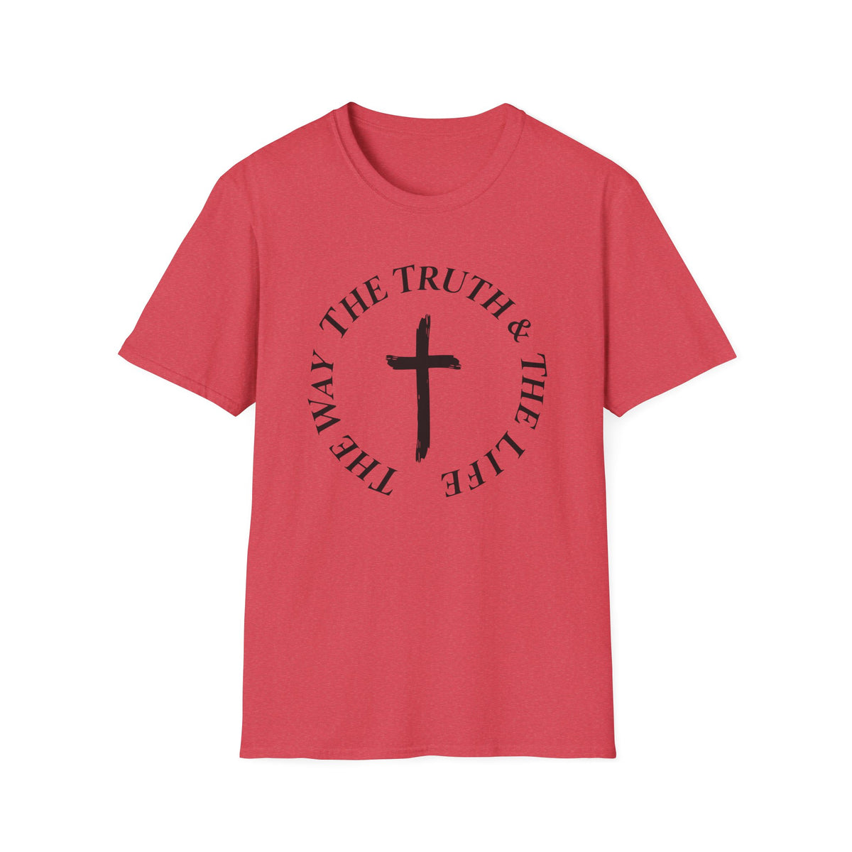 The Truth & The Life Cross T-Shirt | Christian Faith Tee
