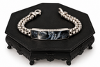 Estate David Yurman Pietersite ID Bracelet in Sterling Silver